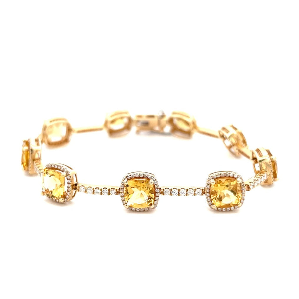 12.62cttw Sapphire Bracelet | Sapphire Tennis Bracelet