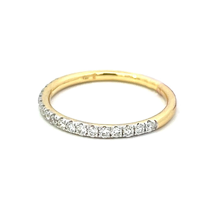 .32cttw Eternity Wedding Band | 14k Yellow Gold | Ring With Diamonds All Around