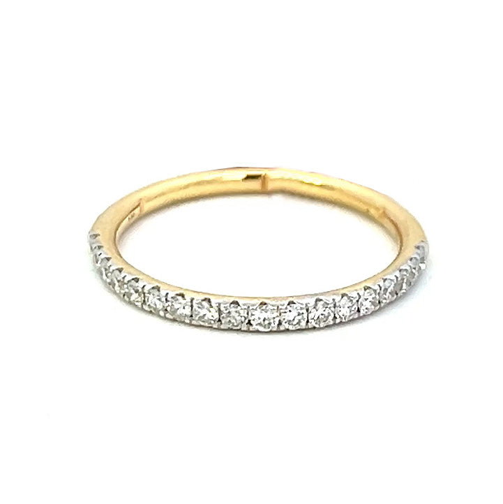 .32cttw Eternity Wedding Band | 14k Yellow Gold | Ring With Diamonds All Around