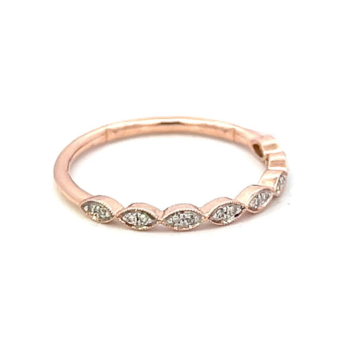 .07cttw Diamond Fashion Rings | Ring Fashion | 14k Rose Gold