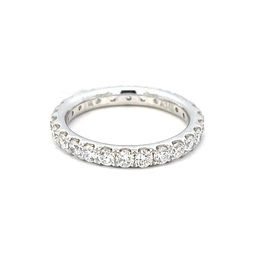 1.50cttw Diamond Wedding Band | Diamond Eternity Band | 14k White Gold