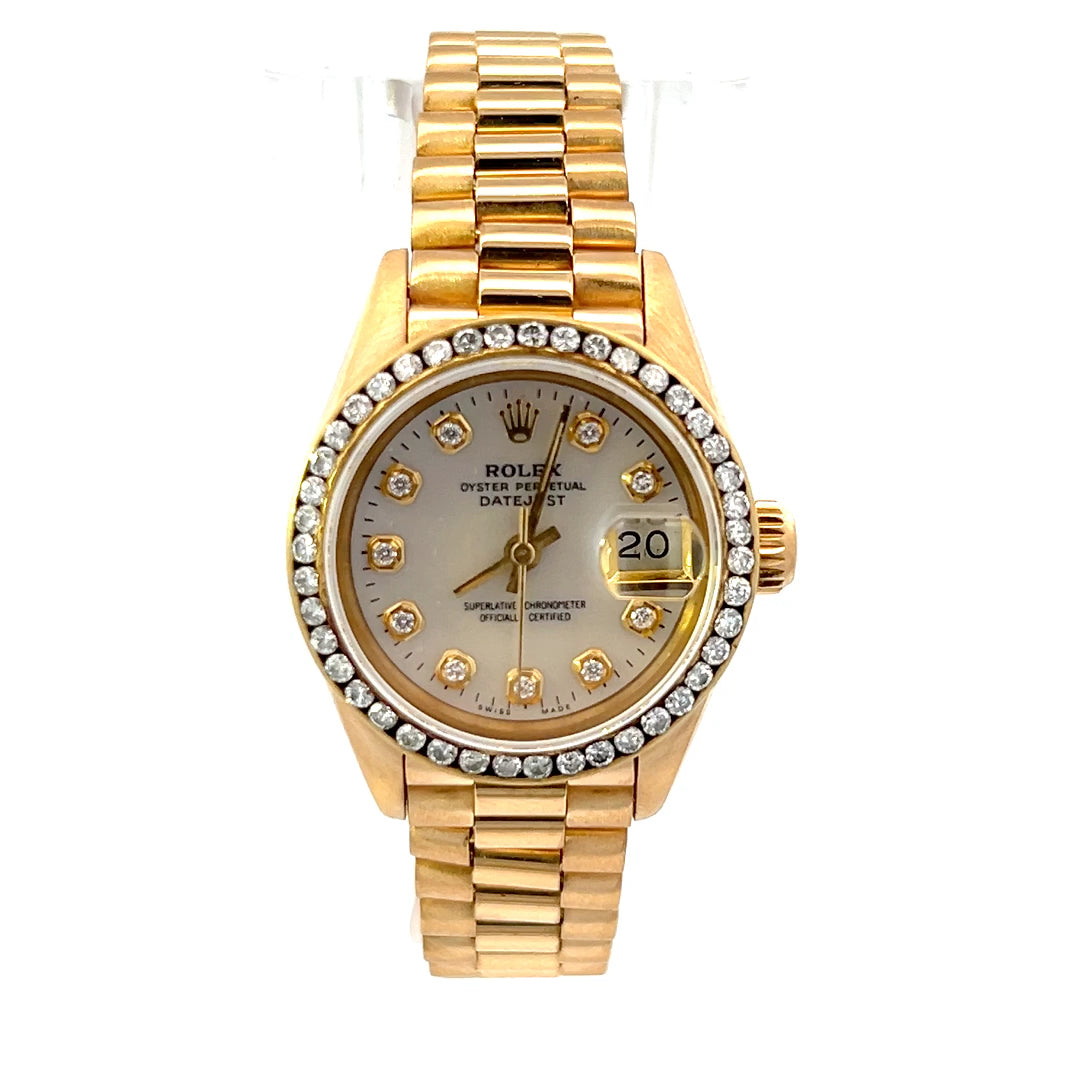 Rolex 69178 | Presidential Ladies Rolex | Ladies President Rolex | Vintage Rolex 1986 26mm