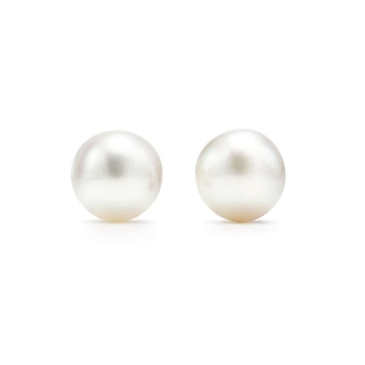10mm Tahitian pearl earrings