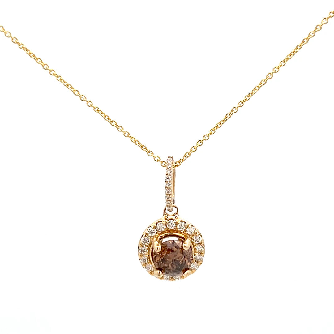 Le Vian Pendant Featuring Chocolate Pearls Chocolate Diamonds For Sale at  1stDibs | chocolate diamond necklace and earring set