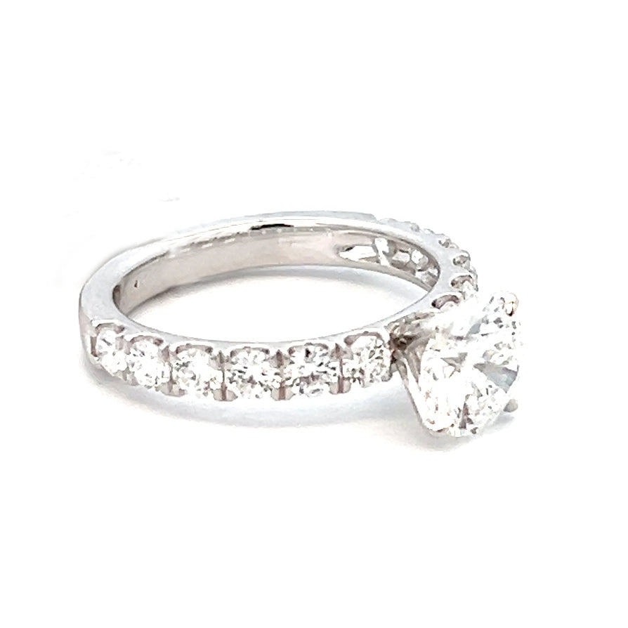 2.5 Carat Diamond Ring | Lab Grown Diamond Engagement Ring