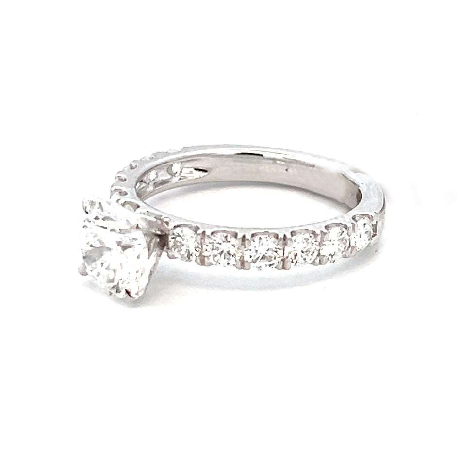 2.5 Carat Diamond Ring | Lab Grown Diamond Engagement Ring