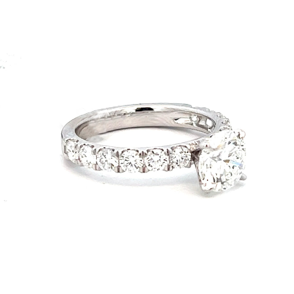 2.59cttw Lab Grown Diamond Engagement Ring