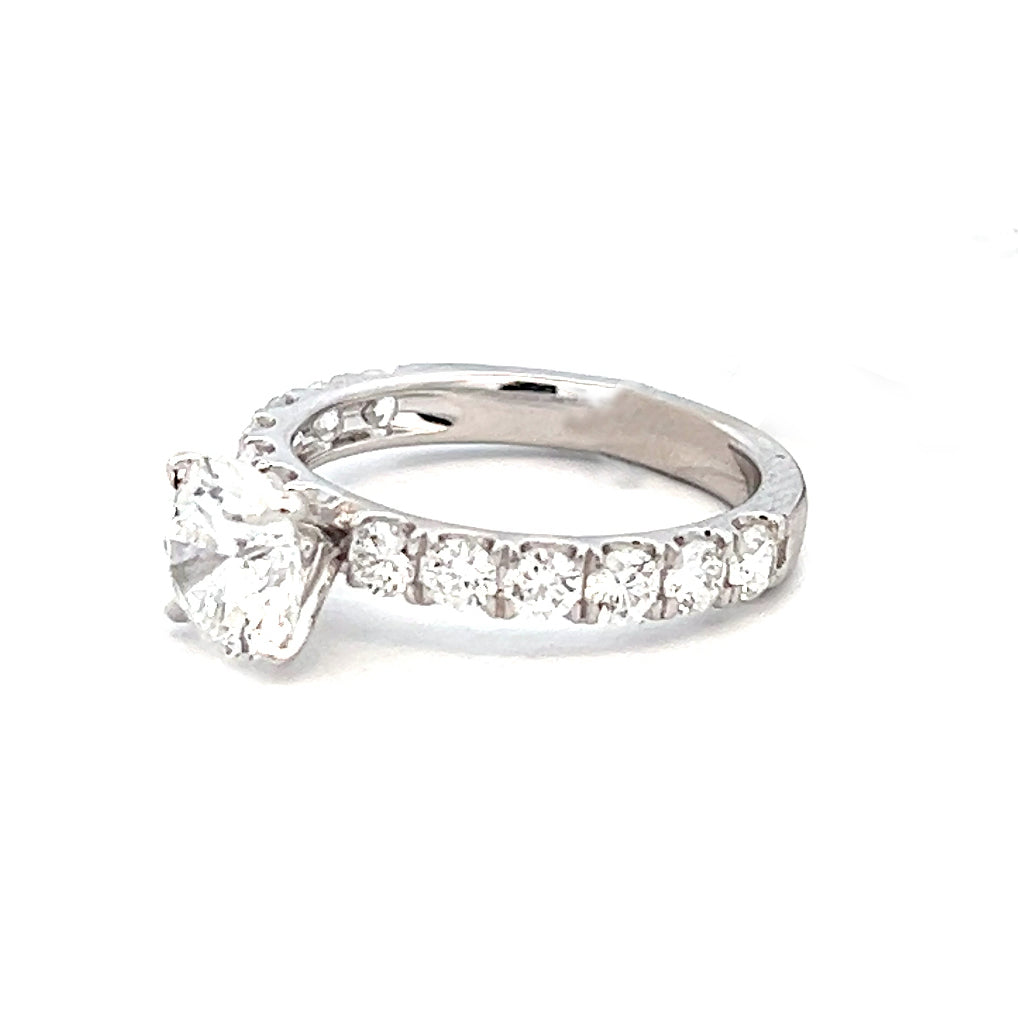 2.59cttw Lab Grown Diamond Engagement Ring