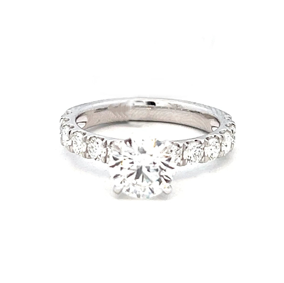 2.59cttw Lab Grown Diamond Engagement Ring