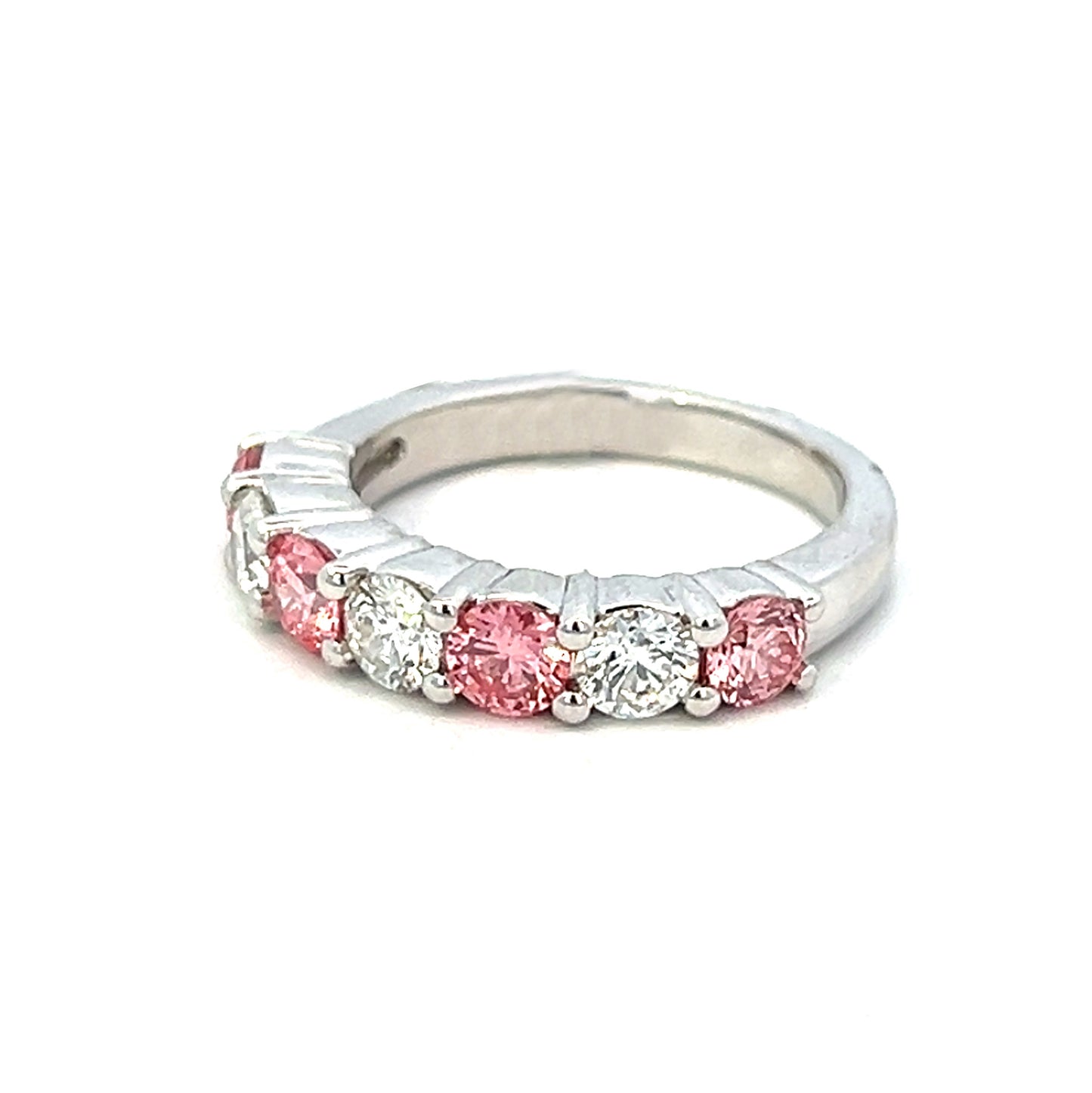 1.75cttw Pink Diamond Ring | Pink Diamonds Rings | Lab Grown Pink Diamond Ring