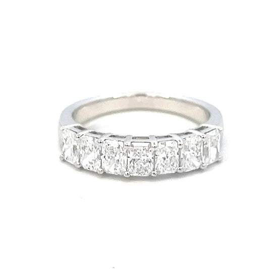 1.63cttw Emerald Cut Engagement Ring Diamond | Emerald Cut Engagement Ring | 14k White Gold