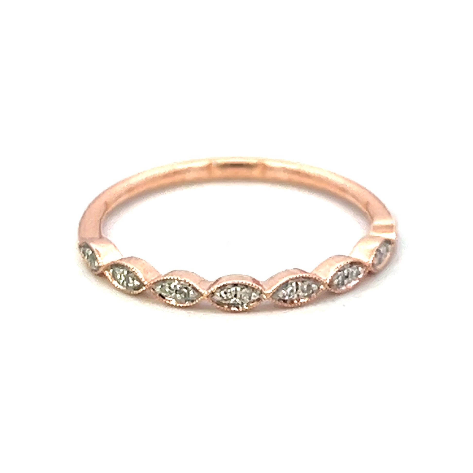.07cttw Diamond Fashion Rings | Ring Fashion | 14k Rose Gold