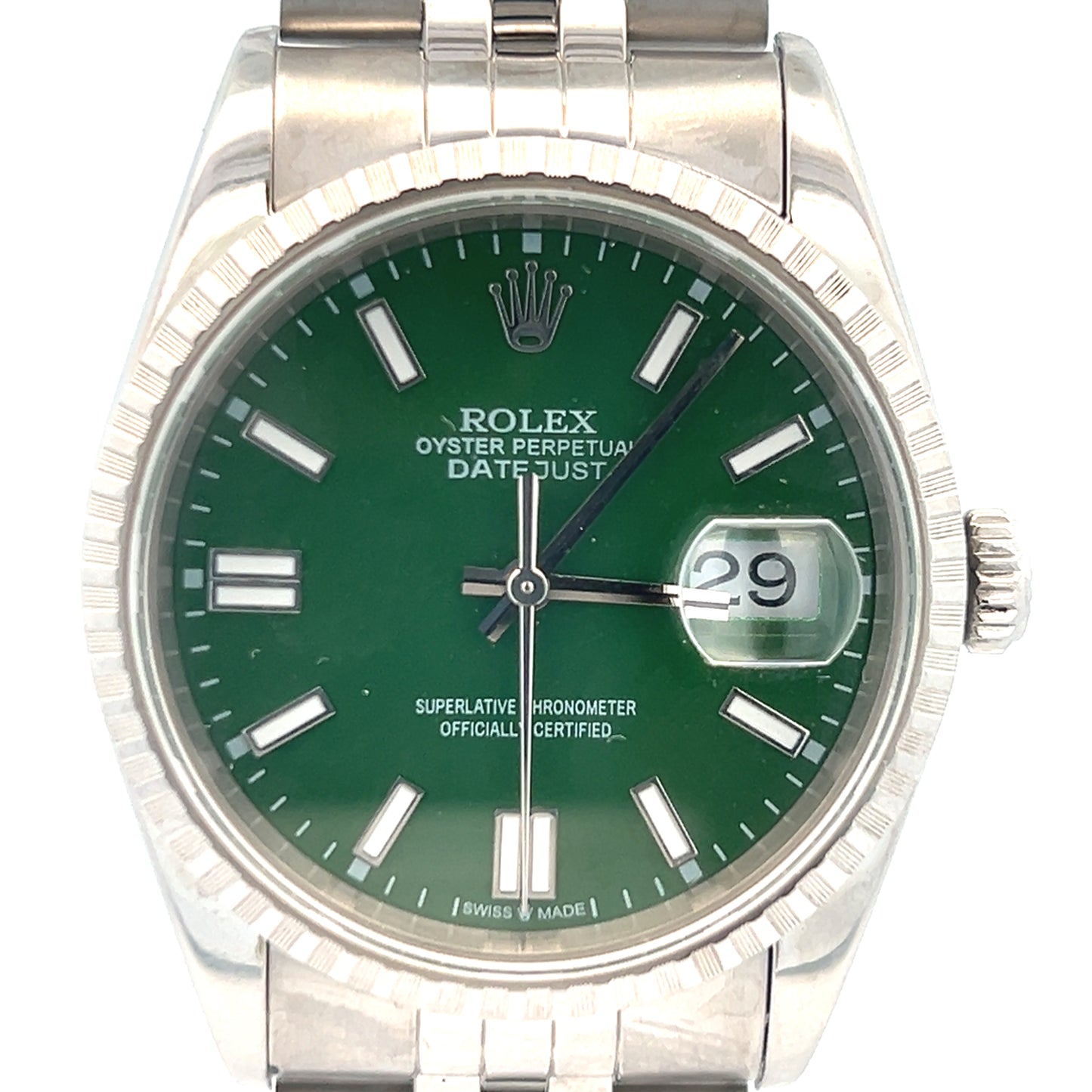 Rolex 16220 | Rolex 16220 Datejust | Pre Owned Rolex Houston 2000 36mm