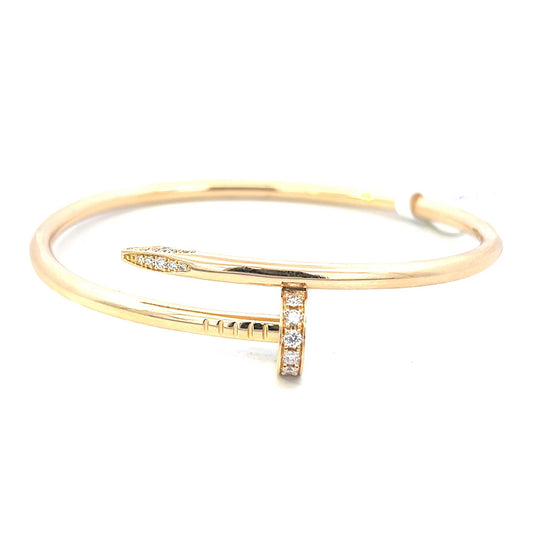 .50cttw Nail Bangle | Nail Bangle Bracelet | Klein's Jewelry