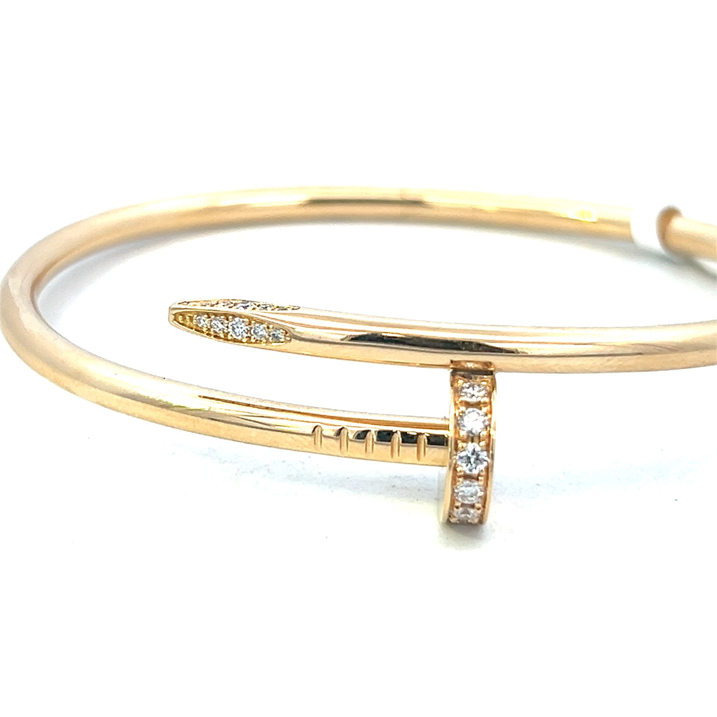.50cttw Nail Bangle | Nail Bangle Bracelet | Klein's Jewelry