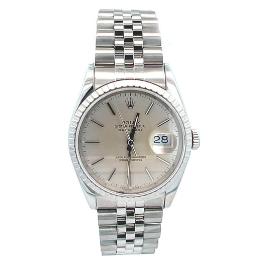 Rolex 16220 | Rolex 16220 Datejust | Pre Owned Rolex Houston 1991 36mm