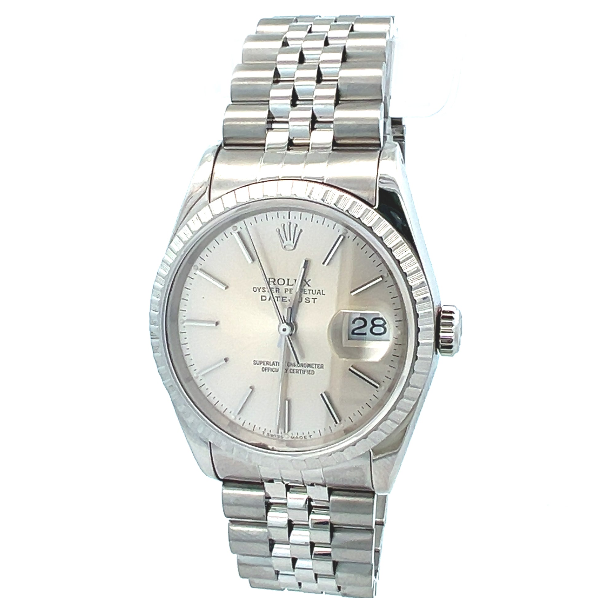 Rolex 16220 | Rolex 16220 Datejust | Pre Owned Rolex Houston 1991 36mm