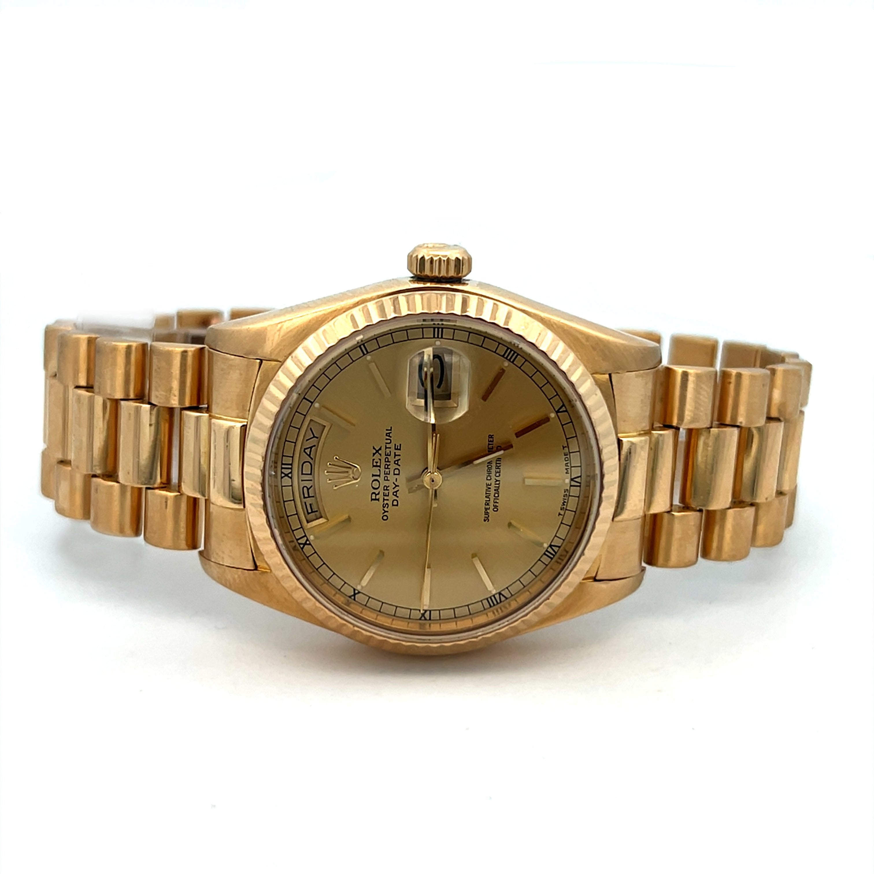 1986 rolex presidential best sale