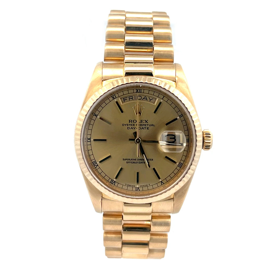 Rolex 18038 | 18038 Rolex | Rolex Presidential 36mm 1986