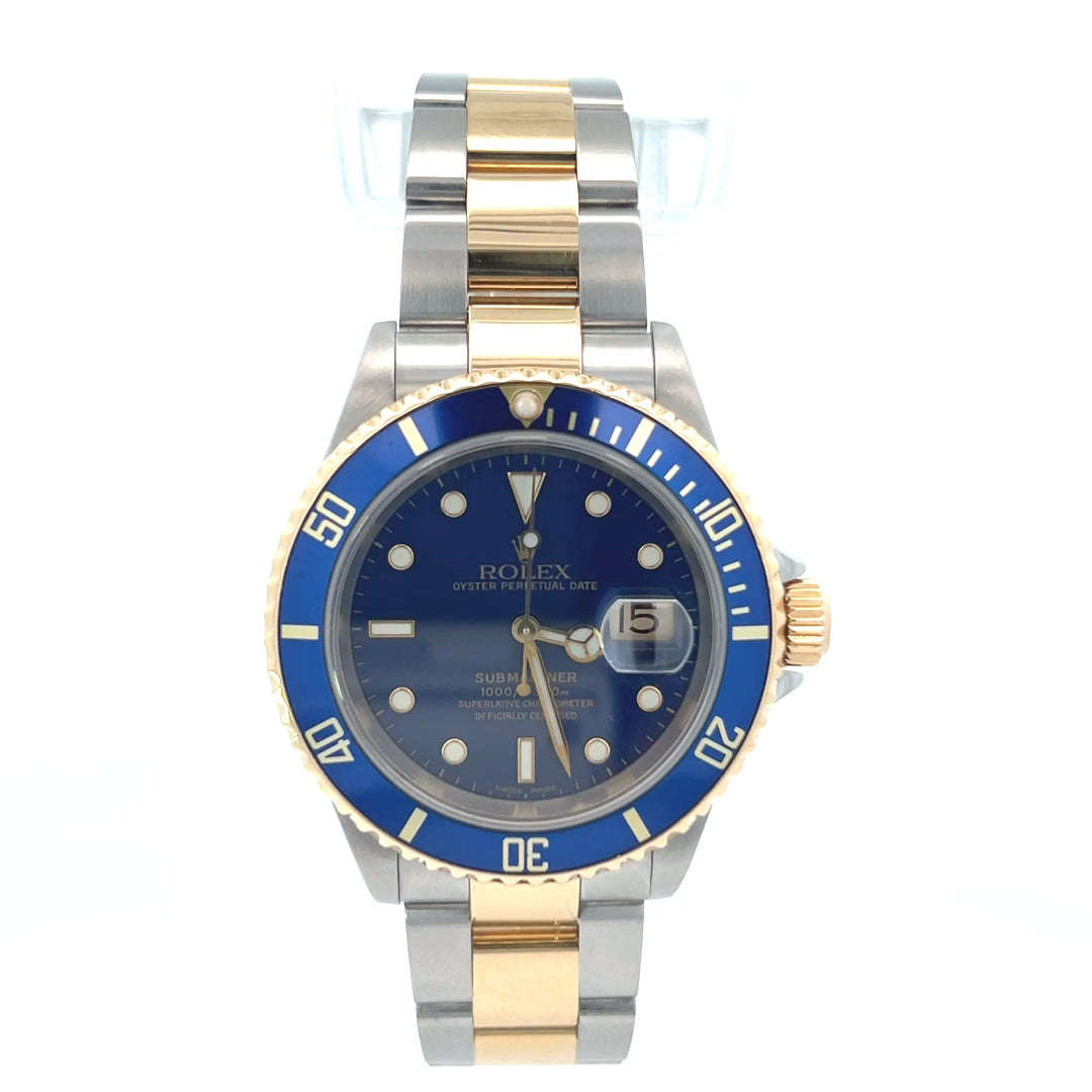 Rolex Submariner Blue | Rolex 16613 | 40mm