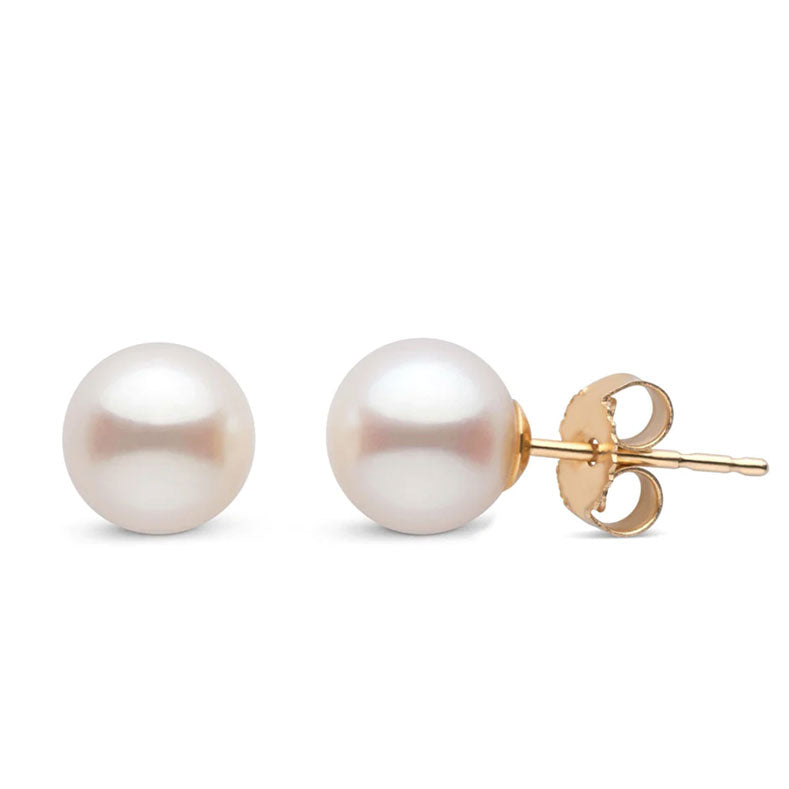 6mm pearl earrings