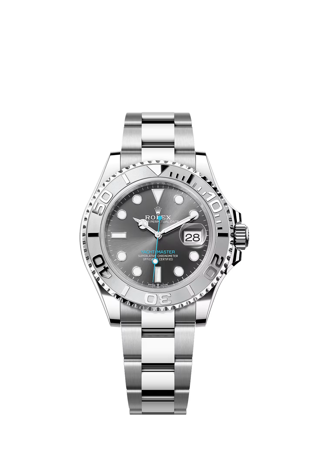 Rolex Yacht Master Platinum Bezel