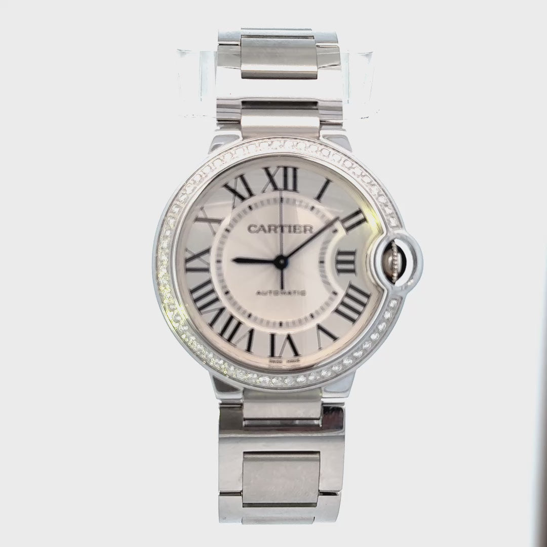 Video of a Cartier Ballon Bleu | Ballon Bleu De Cartier Watch Video | W4BB0024 36mm