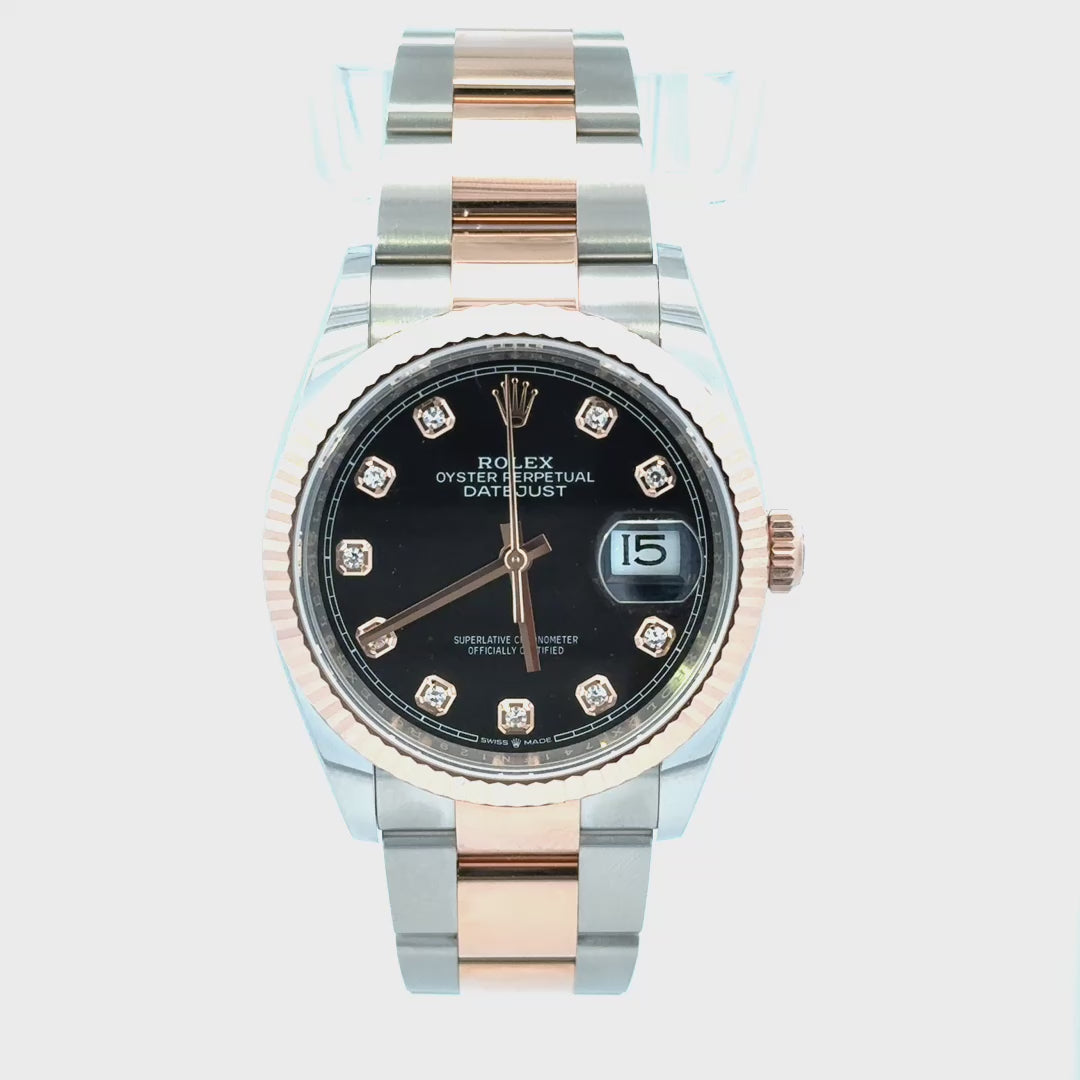 Rolex 126231 Video | Video of a Rolex 36 DateJust | Rolex Datejust 36mm Rose Gold Video