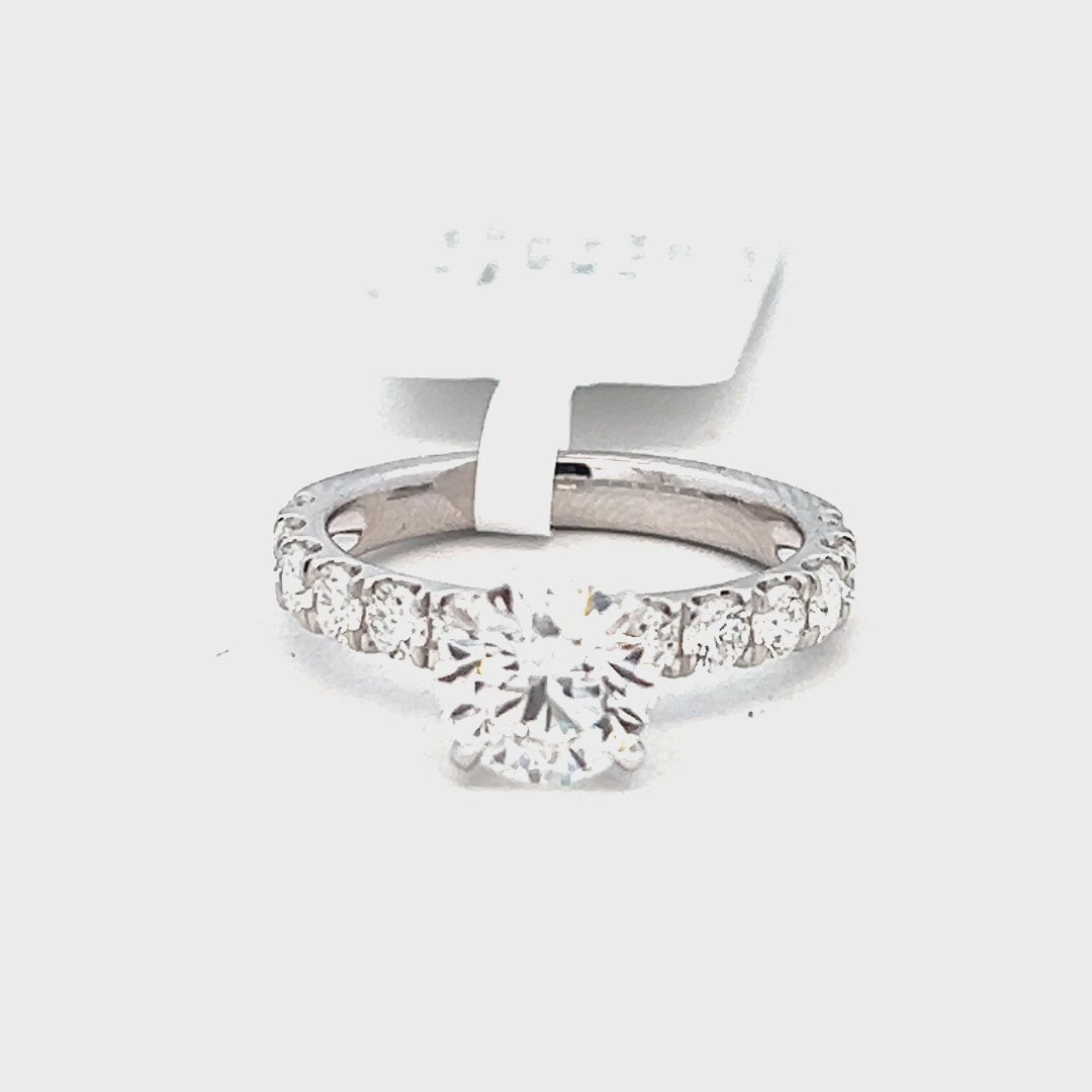 2.59cttw Lab Grown Diamond Engagement Ring Video