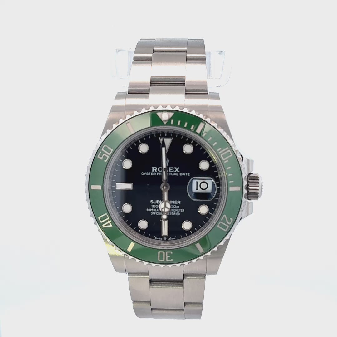 Video of a Rolex 126610lv | Rolex Starbucks Video | 2024 41mm