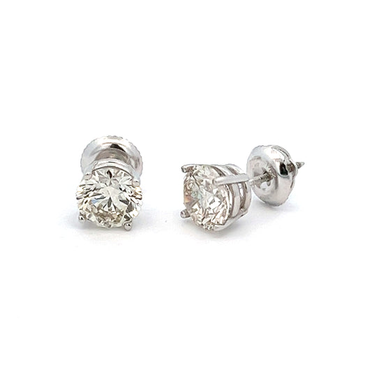 2 Carat Lab Grown Diamond Earrings at Kline's Jewelry Houston